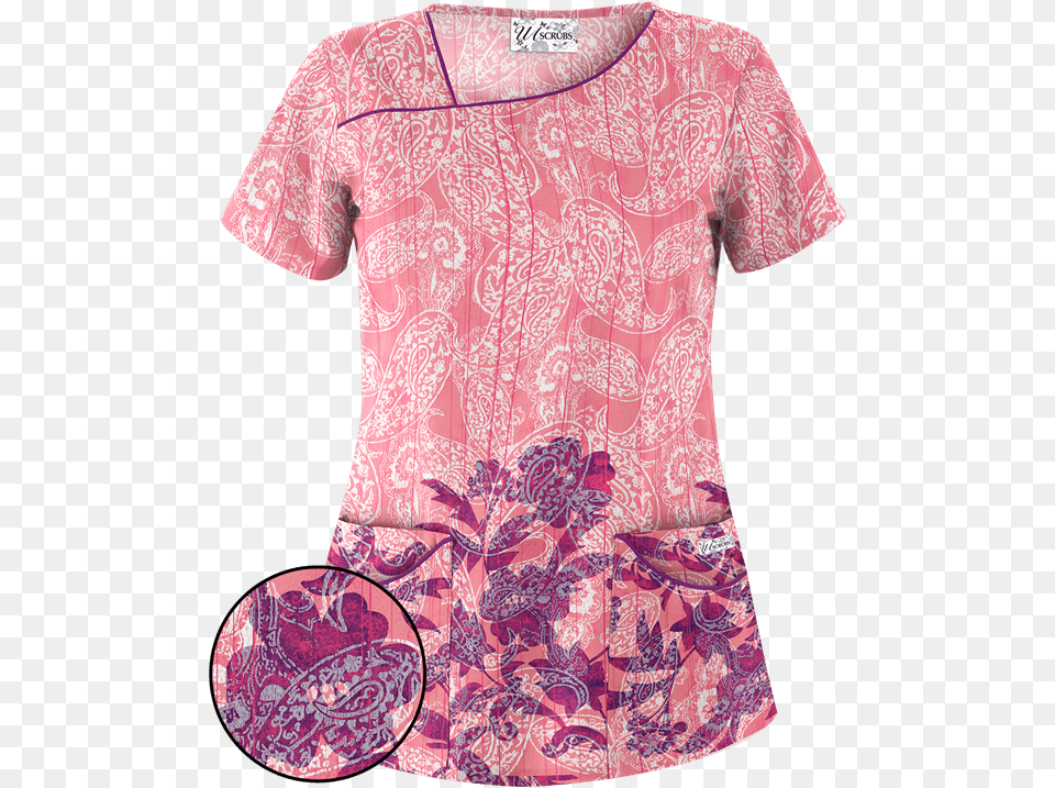 Top Shadow, Blouse, Clothing, Pattern, Paisley Free Png Download