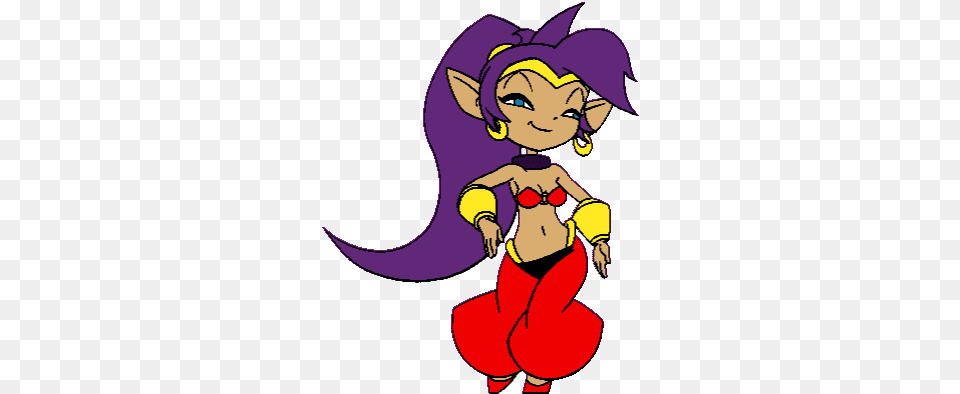 Top Shantae Half Genie Hero Stickers For Android U0026 Ios Gfycat Megaman X Corrupted Gifs, Book, Comics, Publication, Baby Png