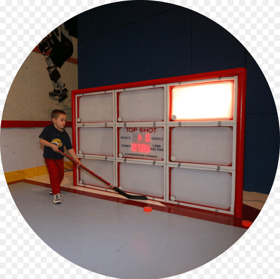 Top Shot Electronic Hockey Net, Boy, Child, Male, Person Free Transparent Png