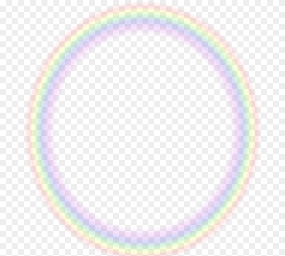 Top Ten Rainbow Effect Circle, Hoop, Disk, Light Png
