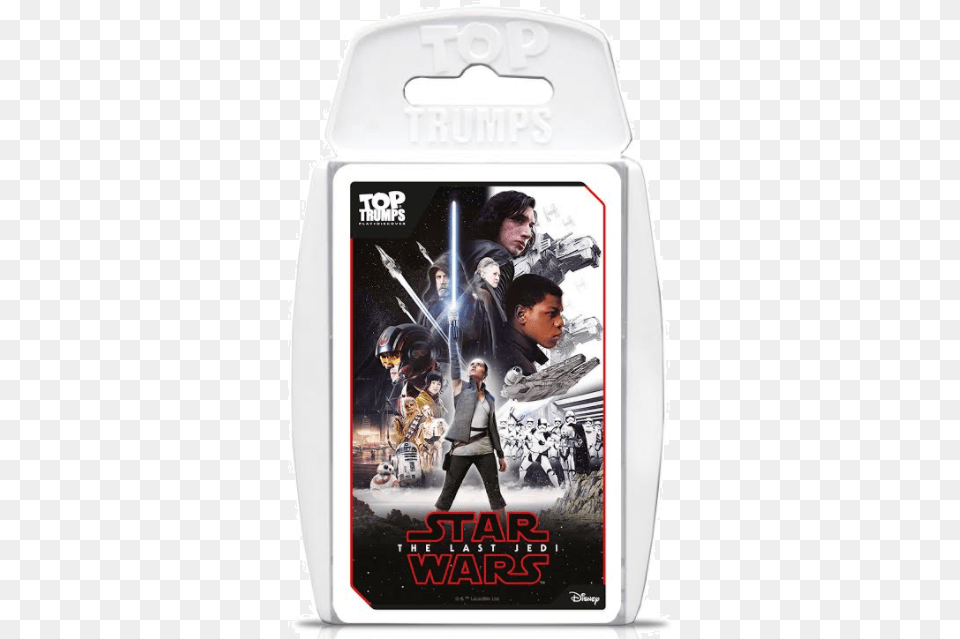 Top Trumps Star Wars The Last Jedi, Adult, Male, Man, Person Free Png Download