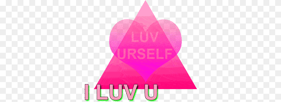 Top Tumblr I Love You Stickers For Android U0026 Ios Gfycat Graphic Design, Triangle Free Png Download
