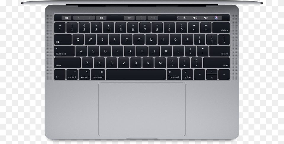 Top View Of 13 Inch Macbook Pro Macbook Air 2016 Keyboard, Computer, Computer Hardware, Computer Keyboard, Electronics Png