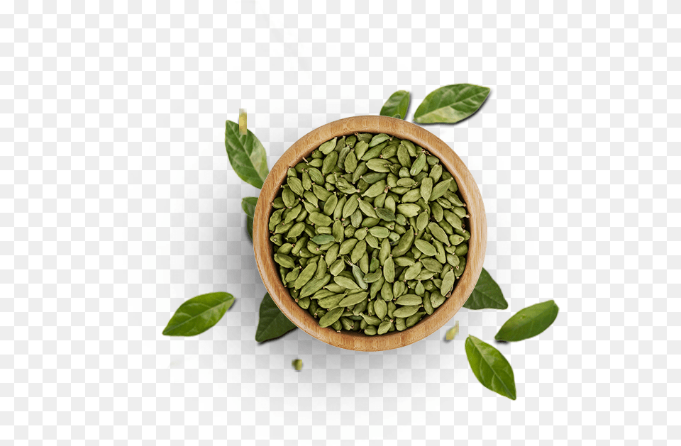 Top View Of Tree Cardamom View Top Herb Cardamom Top View, Plant, Food, Spice Free Transparent Png