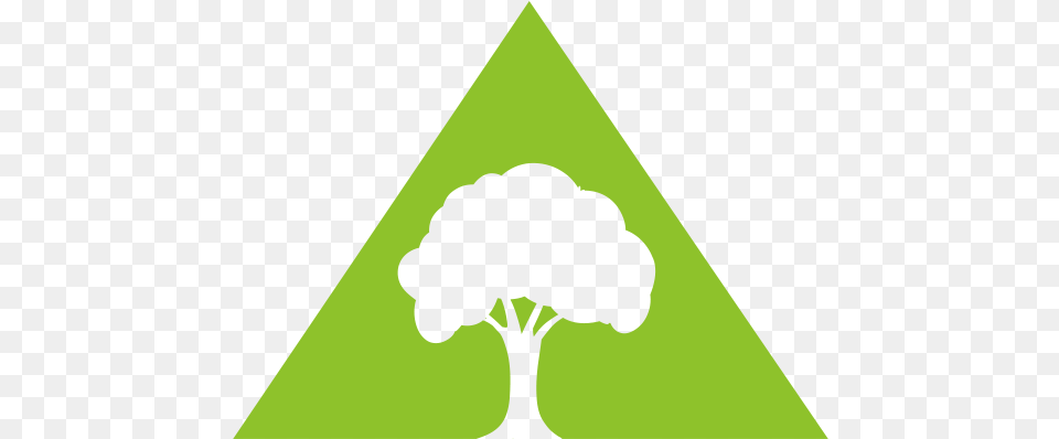 Top View Tree Tree And Stump Services, Triangle, Silhouette, Person Png