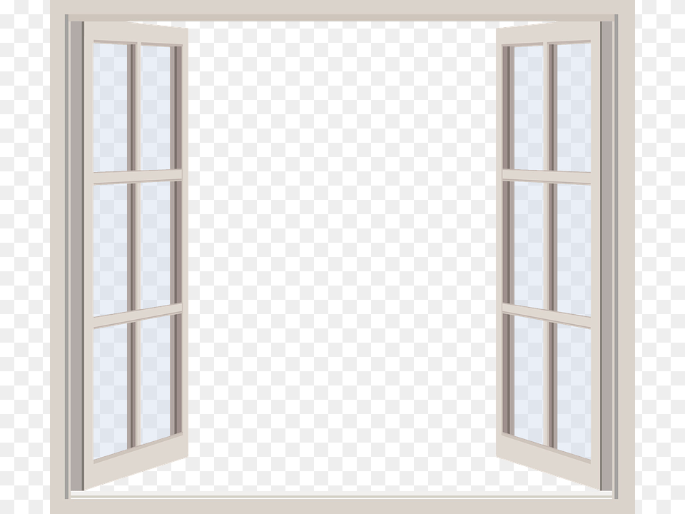 Top Window Frame Open Image On Pixabay Throughout Window, Door, Architecture, Building, Housing Free Png Download