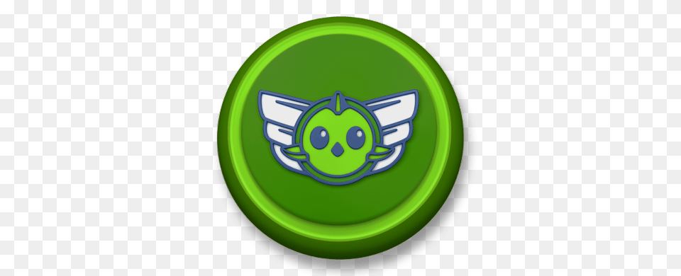 Top Wing Green Roundlet, Logo, Frisbee, Toy, Badge Png