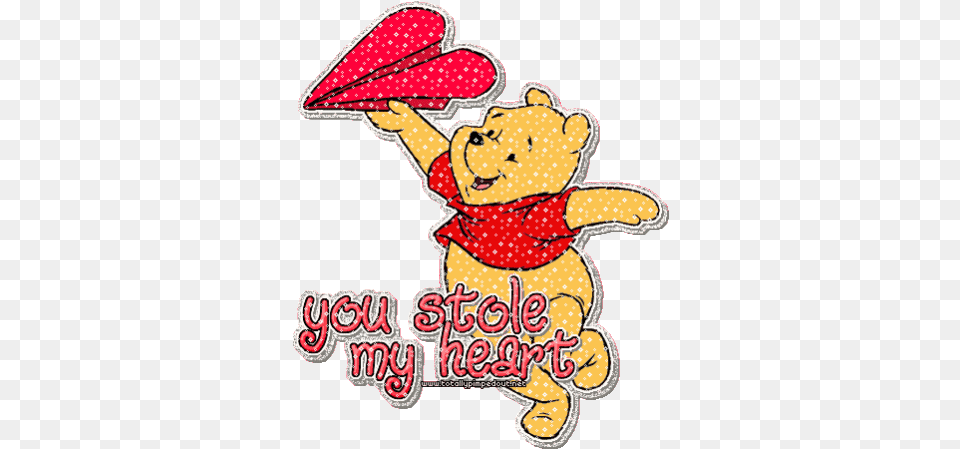 Top Winnie The Pooh Stickers For Android U0026 Ios Gfycat You Have Stolen My Heart Gif, Dynamite, Weapon, Face, Head Free Transparent Png