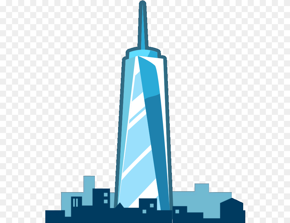 Top World Trade Center Stickers For One World Trade Center Animated, City, Urban, Rocket, Weapon Png