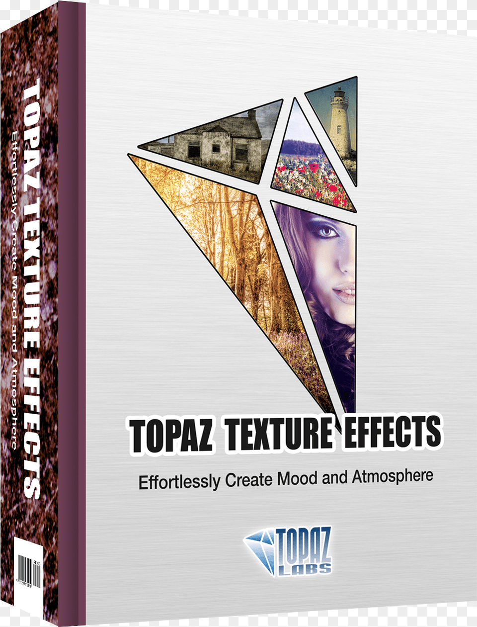Topaz Texture Effects Logo, Advertisement, Poster, Triangle, Adult Free Png Download