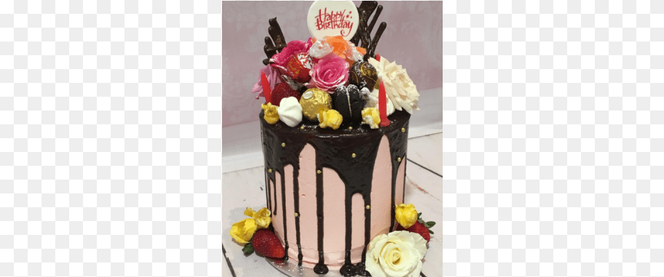 Topcakes Garden Roses, Birthday Cake, Cake, Cream, Dessert Free Transparent Png