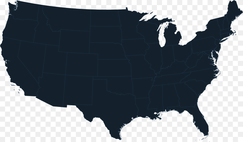 Topgolf Live Events United States Map Blacked Out, Atlas, Chart, Diagram, Plot Free Png Download