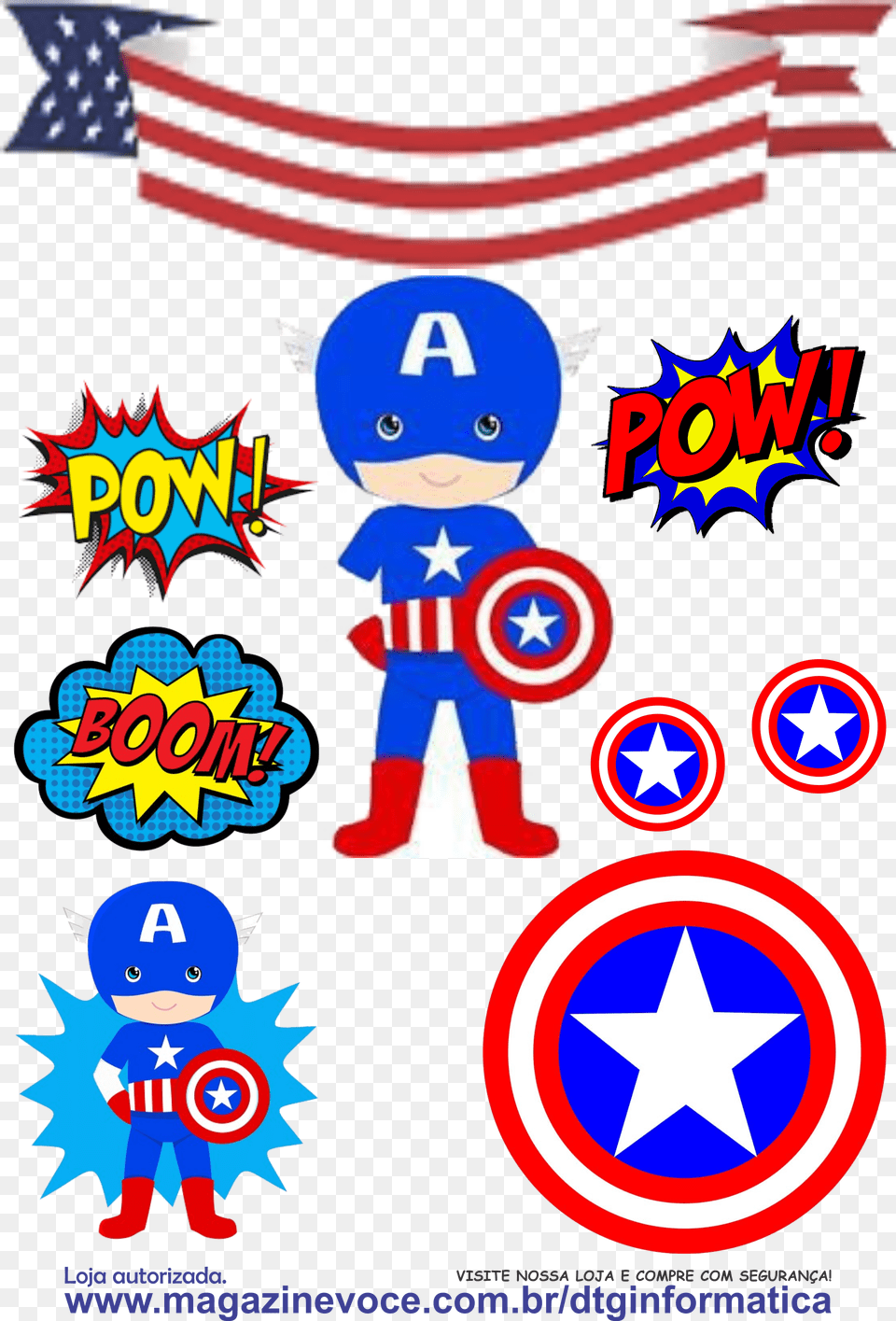 Topo De Bolo Capitao America Baby, Person, Face, Head Free Png