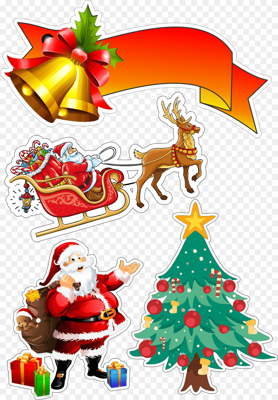 Topo De Bolo Natal Christmas Santa, Baby, Person, Festival, Christmas Decorations Png
