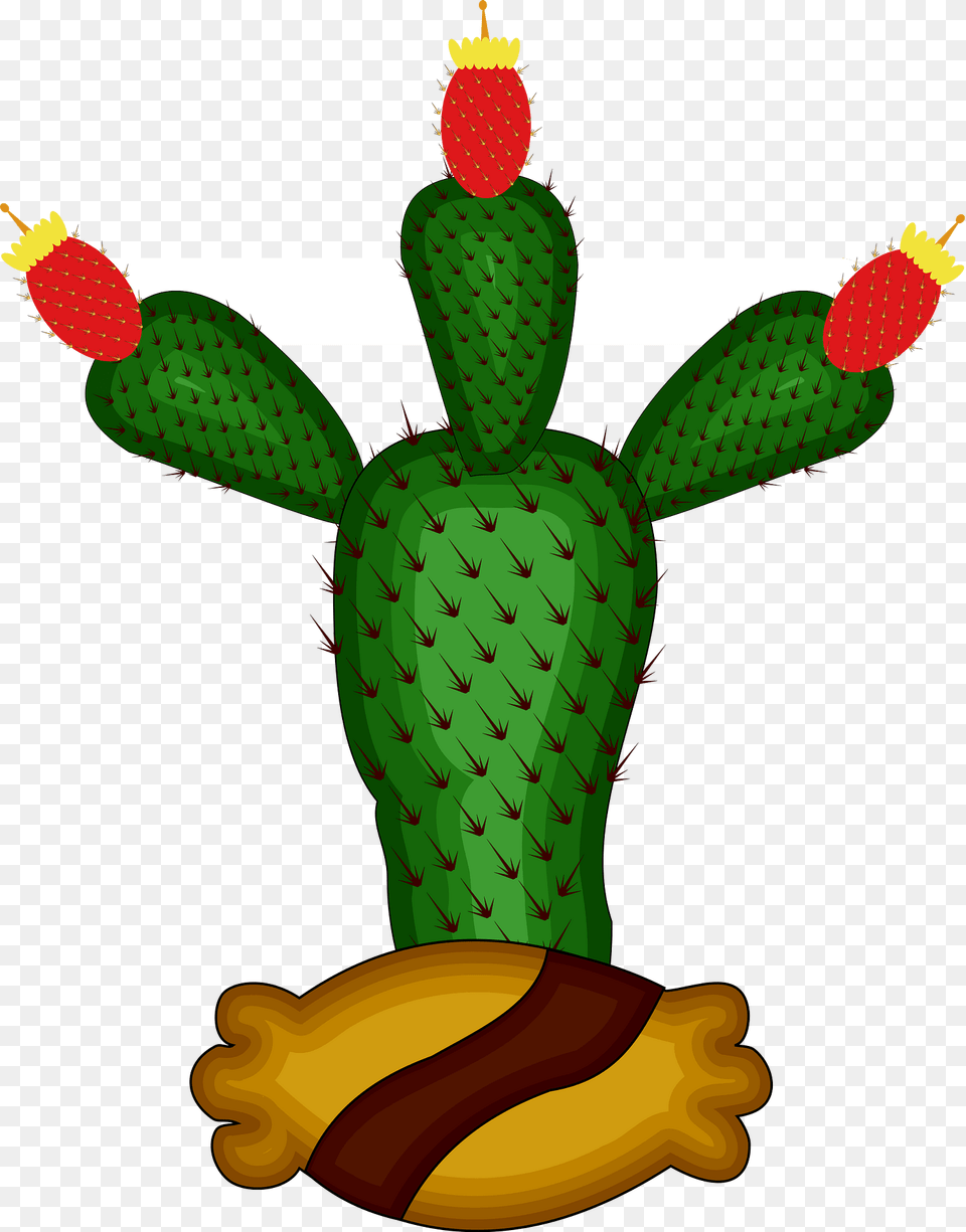 Topoglifo De Mexico Tenochtitlan 3tunas Clipart, Cactus, Plant Free Png