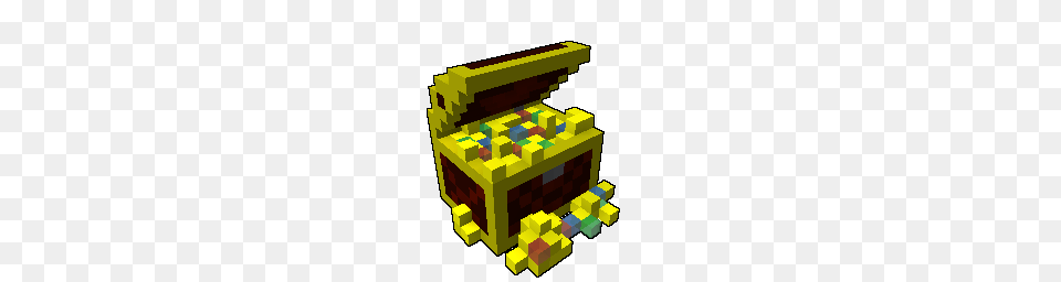 Topped Off Treasure Chest Free Transparent Png