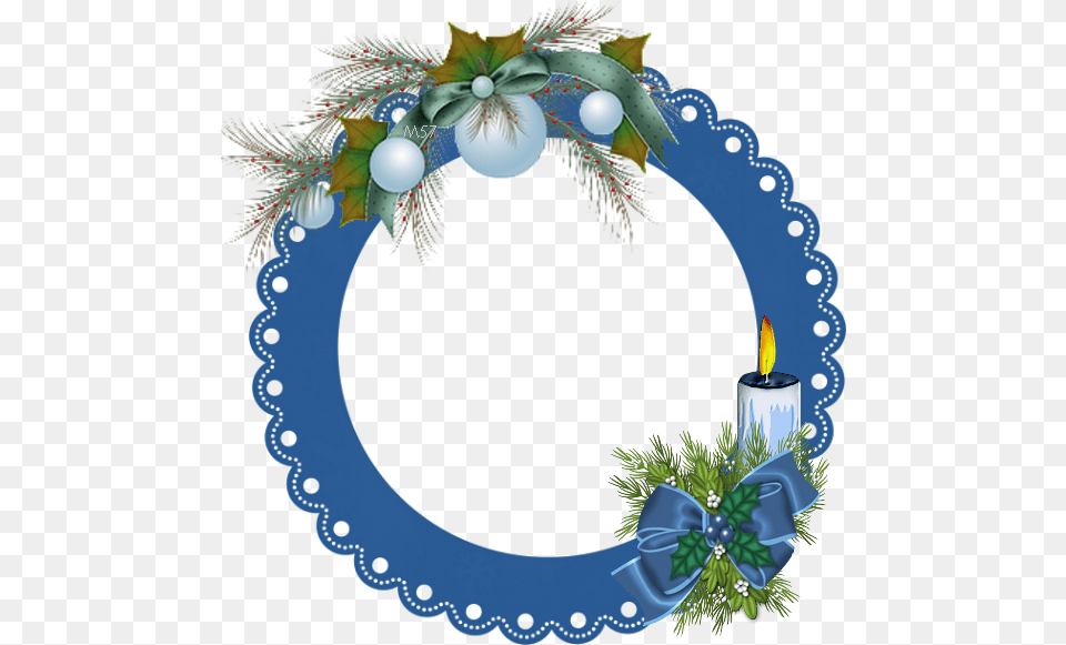 Topper Black And White, Wreath Free Png