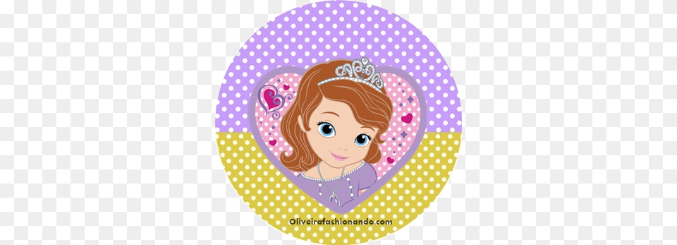 Topper Princesa Sofia Baby Elephant Pink, Accessories, Pattern, Jewelry, Necklace Free Png