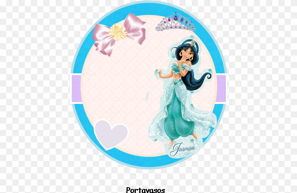 Toppers Stickers O Etiquetas Para Imprimir Gratis Princess Jasmine Disney, Adult, Bride, Female, Person Free Png