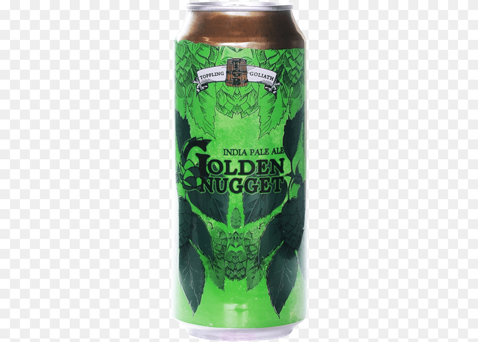 Toppling Goliath Golden Nugget, Alcohol, Beer, Beverage, Can Free Transparent Png