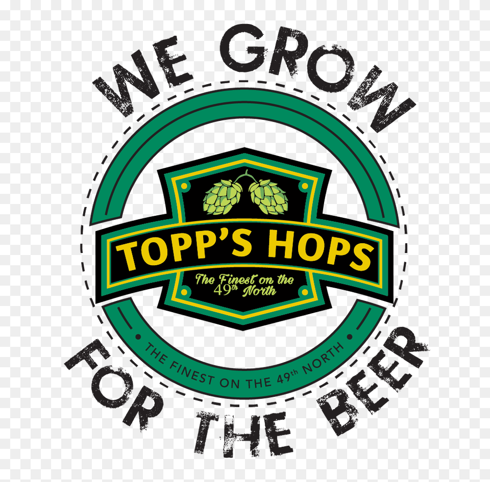 Topps Hops, Badge, Logo, Symbol, Architecture Free Transparent Png