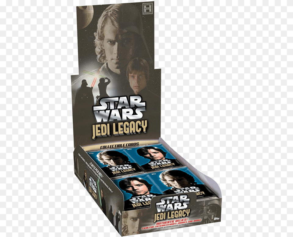 Topps Jedi Legacy Box Break Star Wars, Adult, Person, Man, Male Free Png