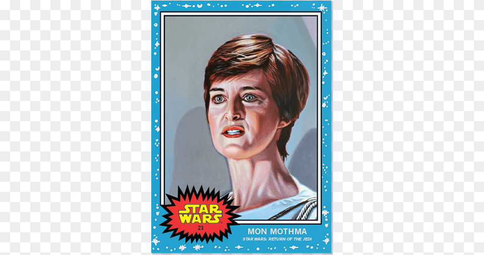 Topps Living Set Star Wars, Advertisement, Poster, Adult, Person Png