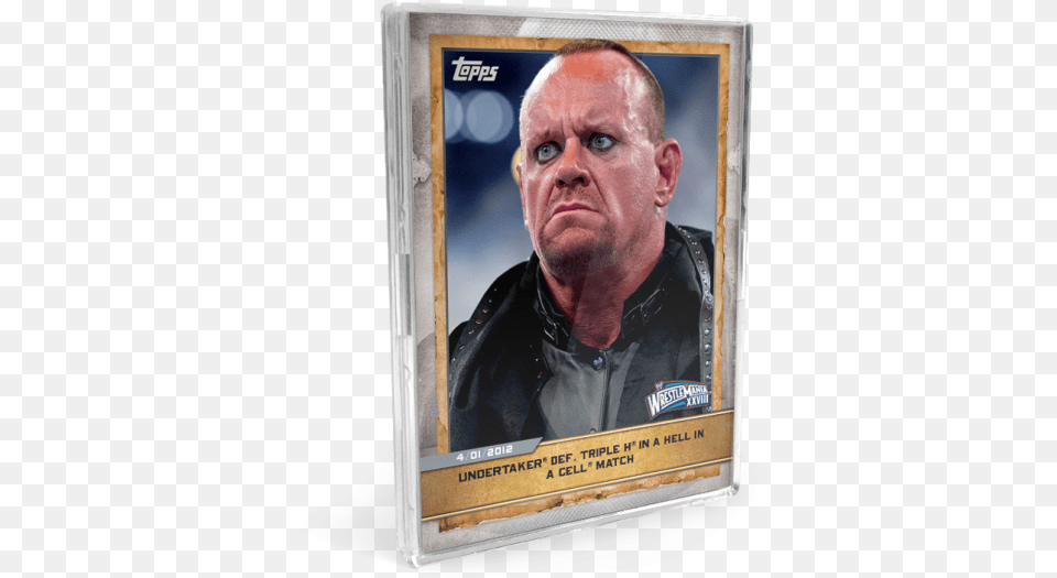 Topps New Countdown To Wrestlemania Featuring The Gentleman, Adult, Portrait, Photography, Person Png