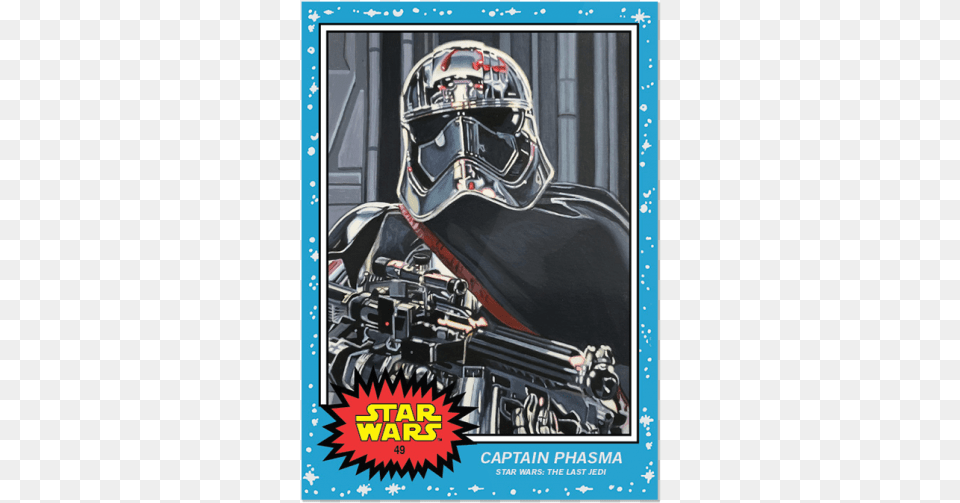 Topps Star Wars Cards, Helmet, Adult, Person, Man Free Transparent Png