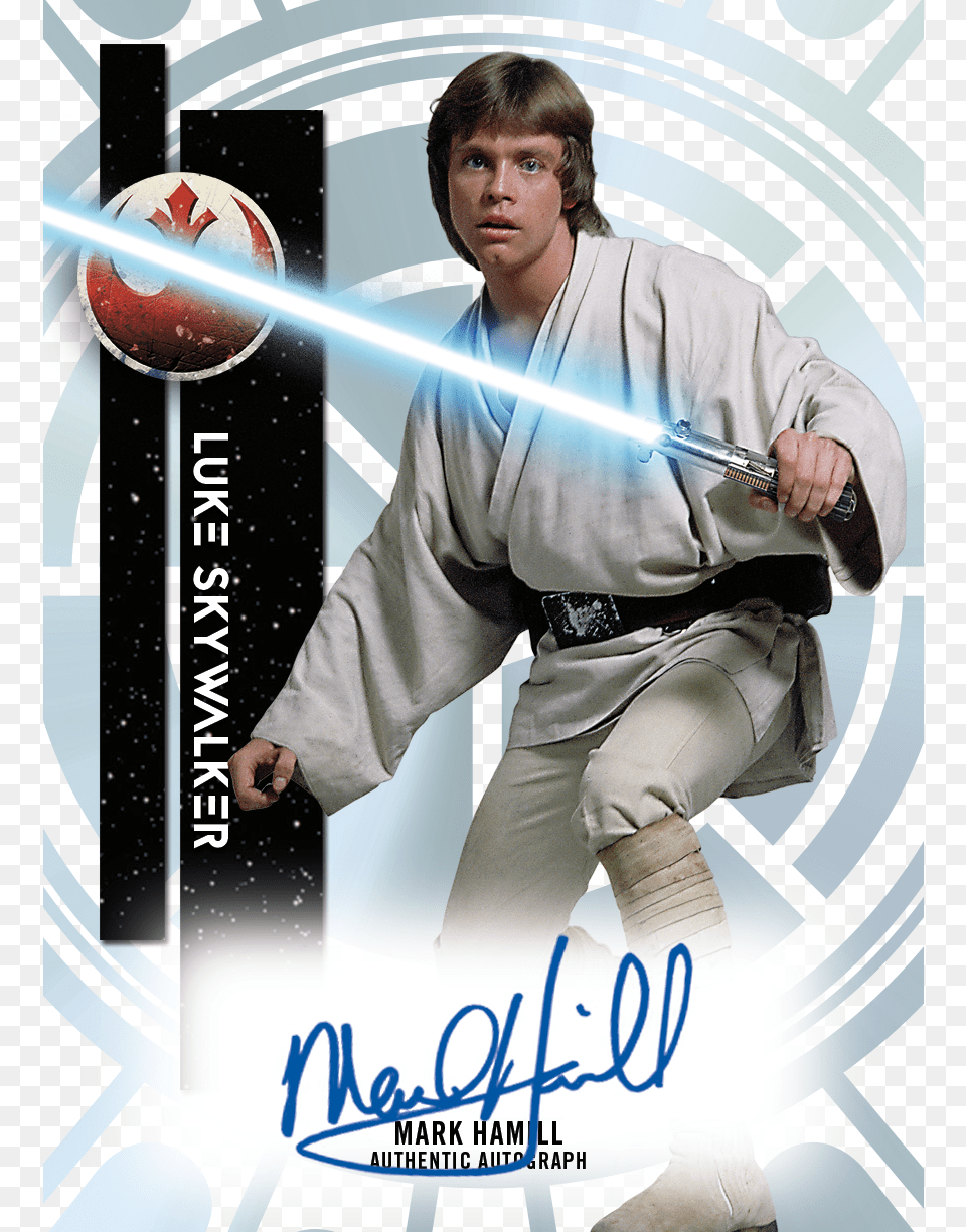 Topps Star Wars High Tek Trading Cards 2015 Topps High Tek Autograph Cards, Adult, Person, Man, Male Free Png