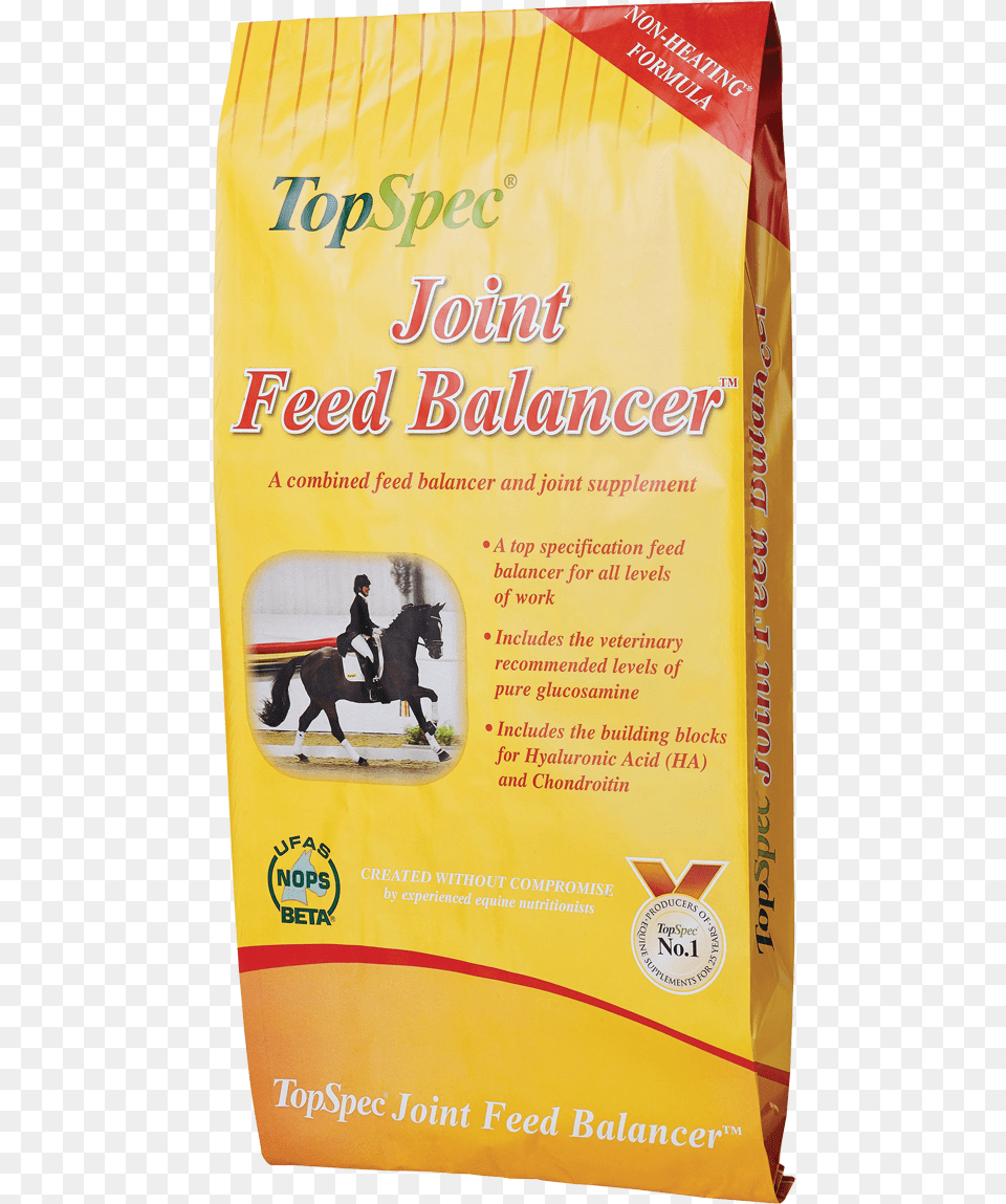 Topspec Joint Feed Balancer, Advertisement, Person, Animal, Horse Png