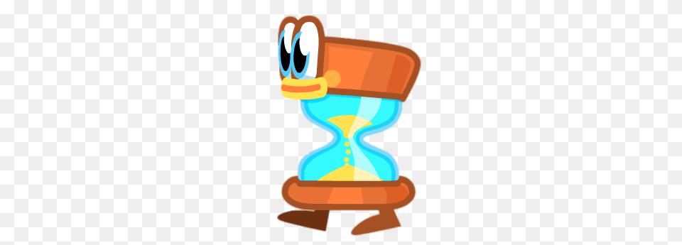 Topsy Turvy The Tardy Timer Going Left Transparent, Hourglass Free Png