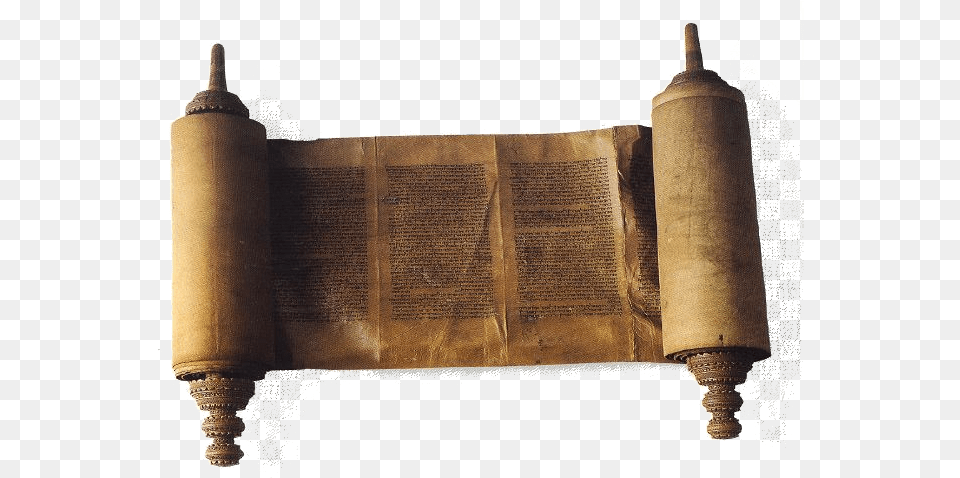 Torah Jewish Holy Book Called, Document, Scroll, Text, Mace Club Free Png Download