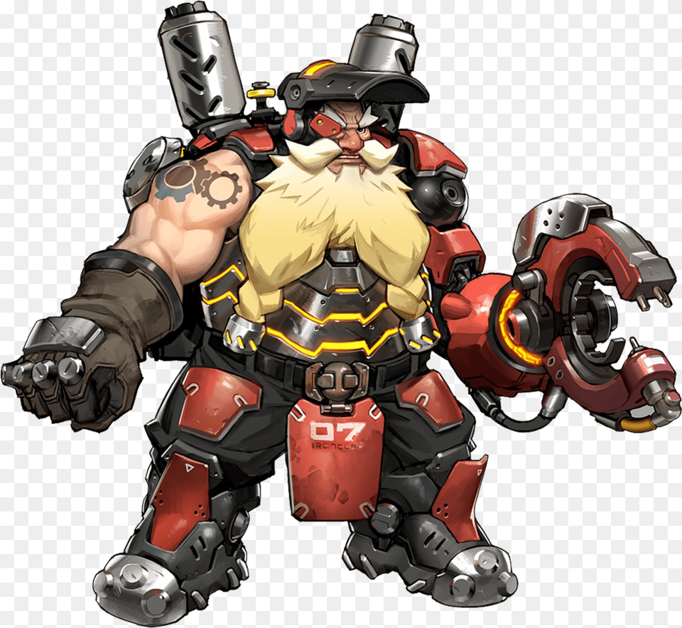 Torbjorn Overwatch, Toy, Face, Head, Person Free Png Download