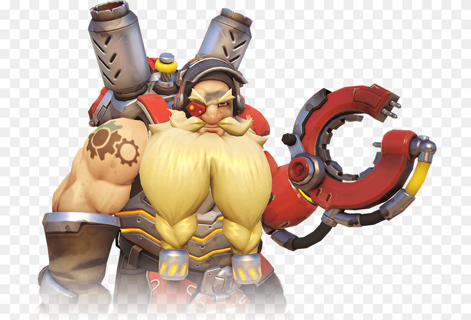 Torbjorn Overwatch, Baby, Person, Toy, Face Free Png Download