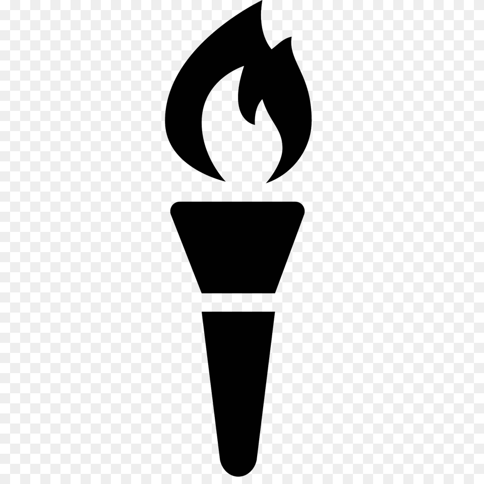 Torch, Gray Png