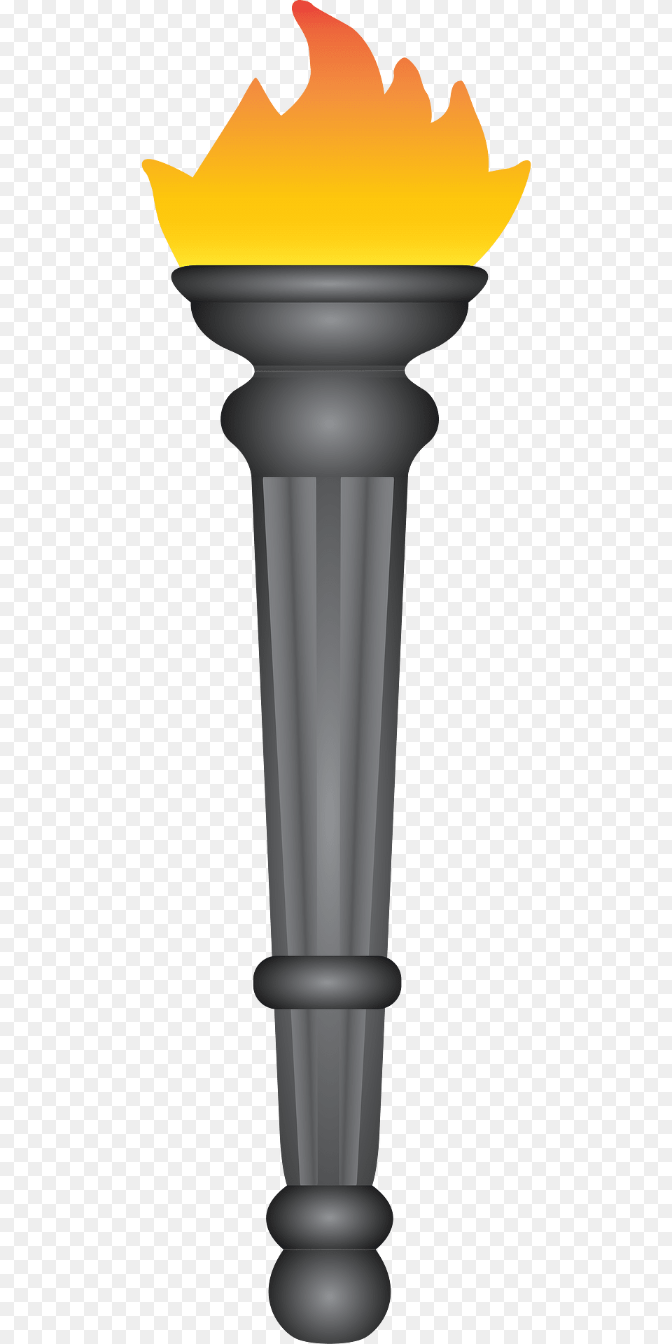 Torch Clipart, Light, Mace Club, Weapon, Smoke Pipe Png