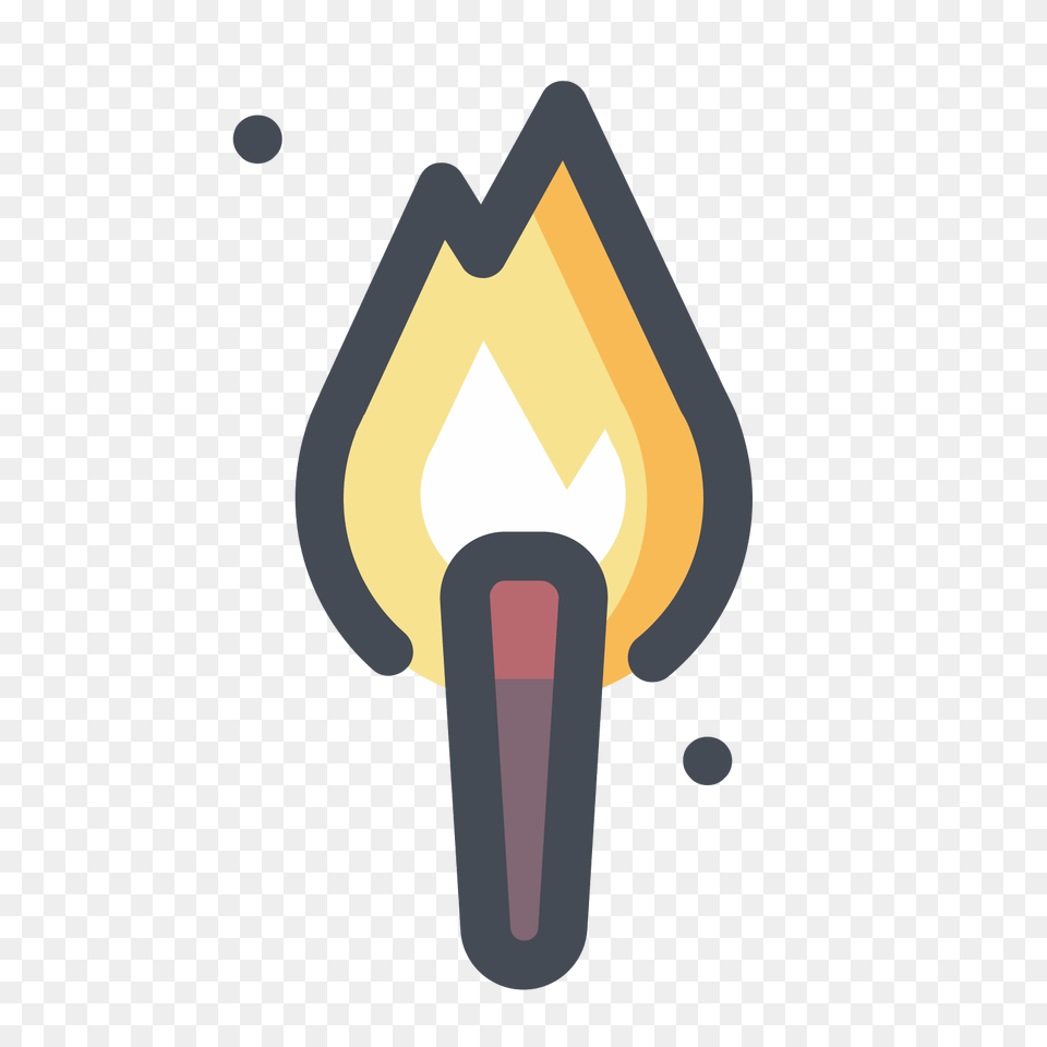 Torch Icon, Light, Cross, Symbol Free Png