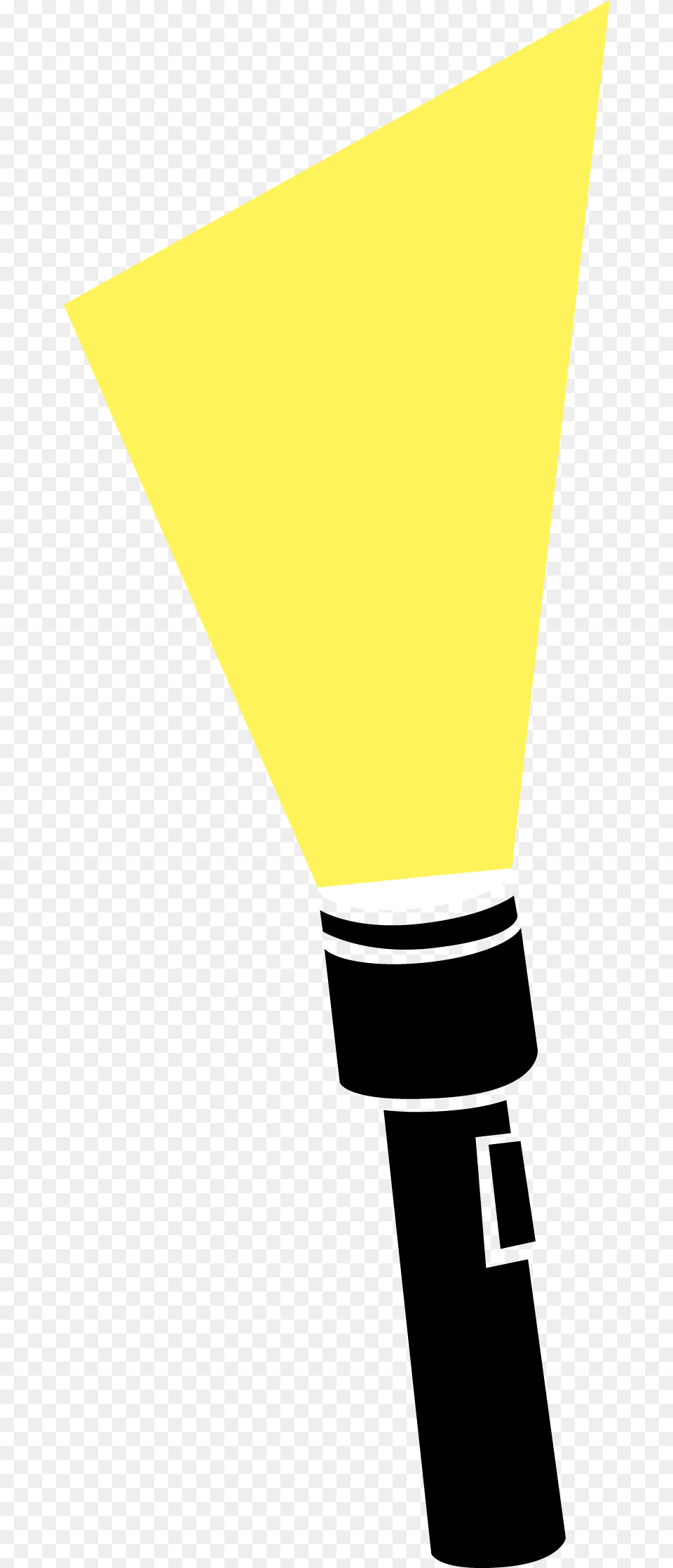 Torch Light Beam Clipart, Triangle, Lighting Free Png Download
