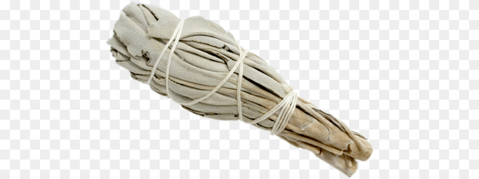 Torch Style Mini California White Sage 4quot Burning Sage, Rope, Person Png Image