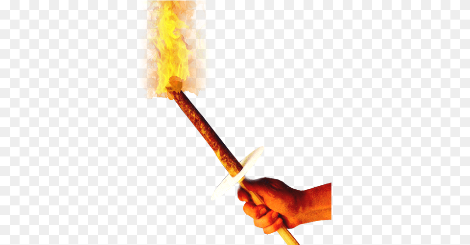 Torch Torche Feu, Light, Person Free Png Download