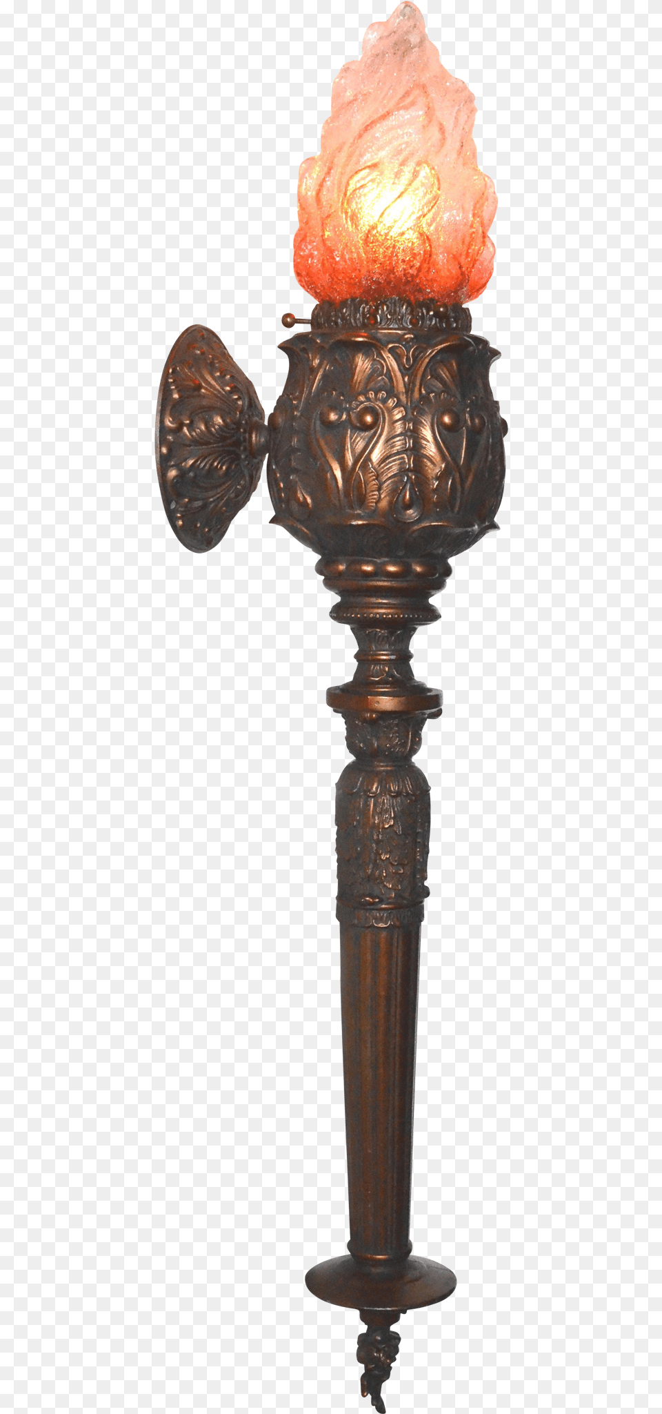 Torch Wall Download, Bronze, Lamp, Light Free Png