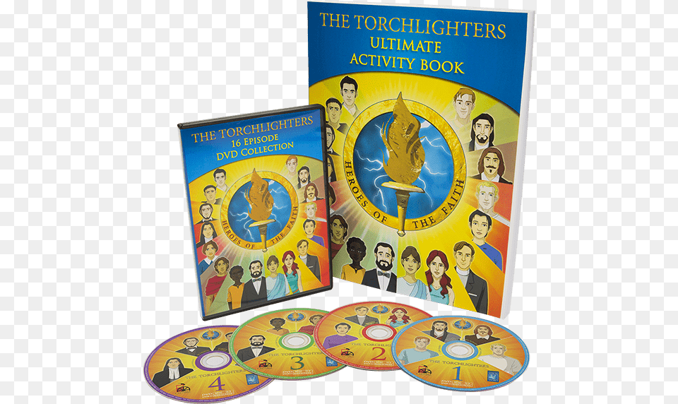 Torchlighters Ultimate Activity Book, Advertisement, Poster, Person, Publication Png Image