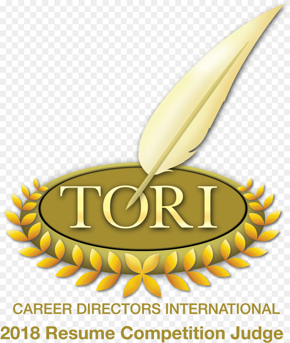 Tori Award Resume Comp Judge Rsum, Gold, Advertisement Free Transparent Png