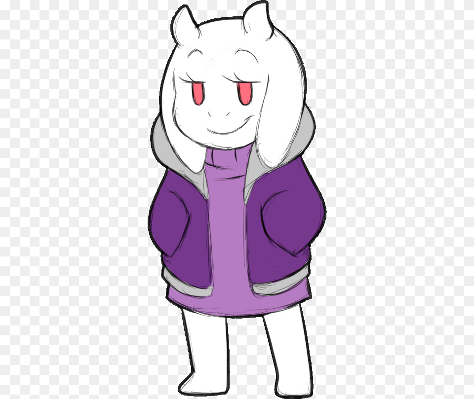 Toriel Altertale Toriel And Asgore, Clothing, Coat, Jacket, Book Free Png Download