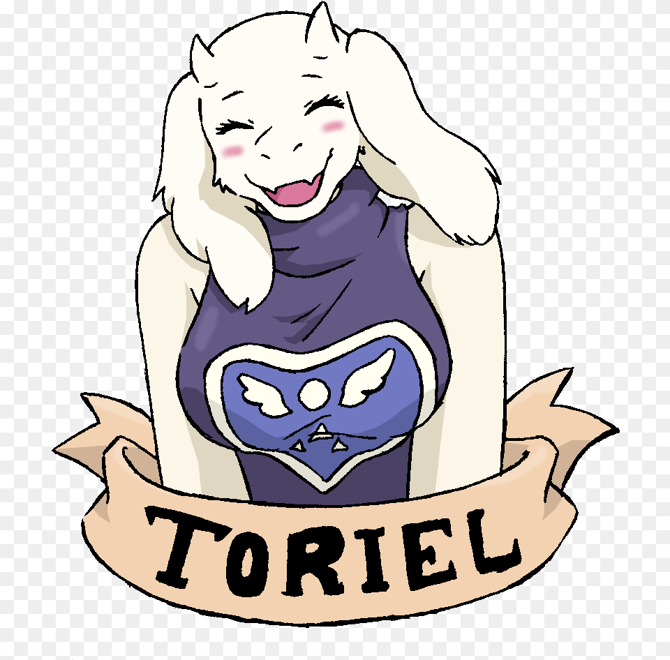 Toriel By Anyabraginski Toriel, Baby, Logo, Person, Face Free Transparent Png