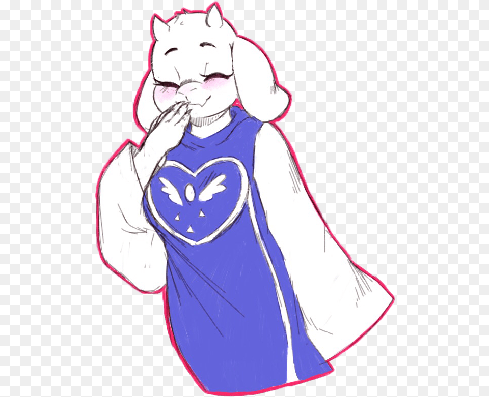 Toriel Heart, Cape, Clothing, Baby, Person Free Png Download