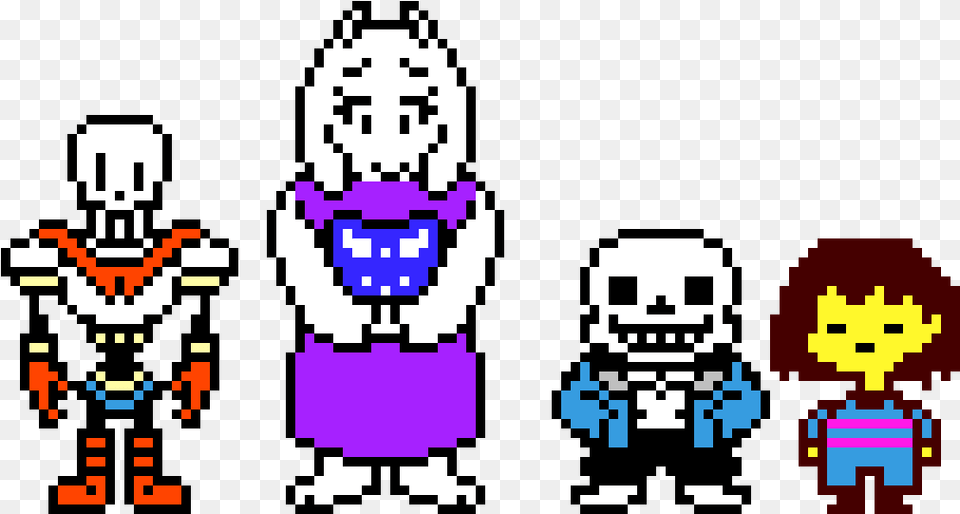 Toriel Undertale Pixel Art, Qr Code Png Image