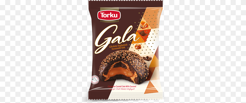 Torku Gala Milk Chocolate Coated Cake With Caramel Torku, Advertisement, Food, Sweets, Poster Free Png Download