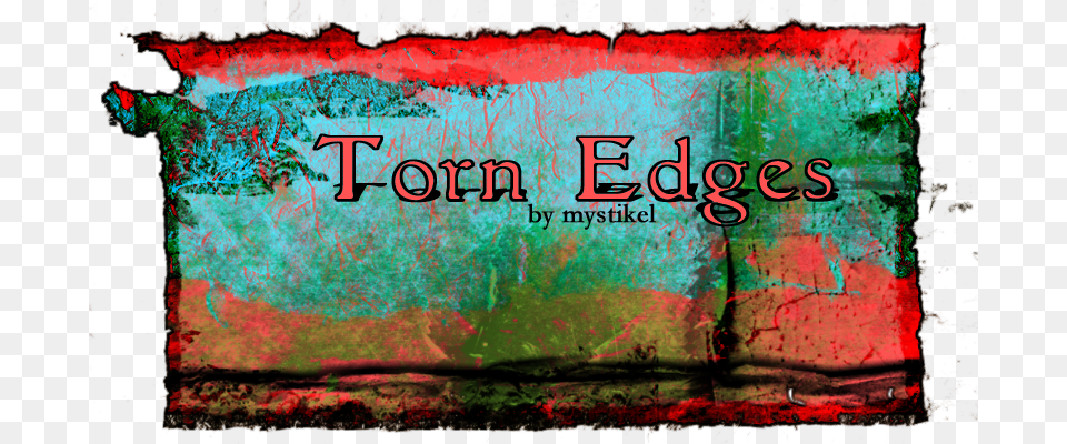 Torn Edge Brushes Poster, Art, Modern Art, Painting Free Png Download